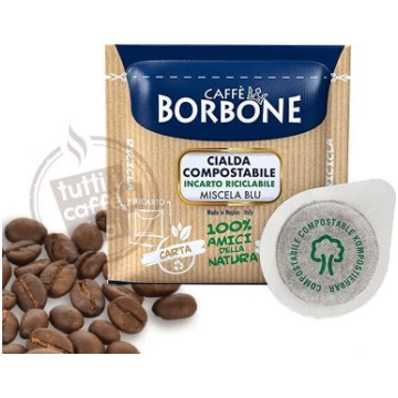 Cialde borbone miscela blu 44 mm