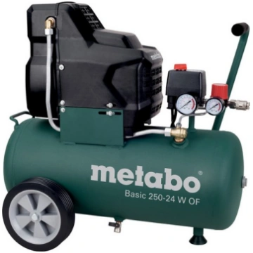Kompresors Bezeļļu 24l Basic 250-24 W Of