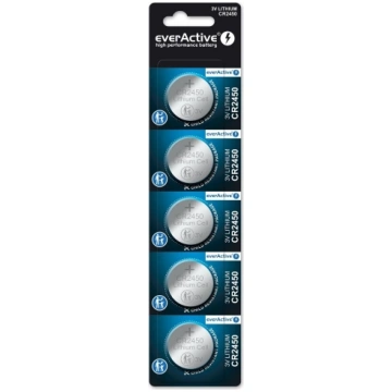 Lithium battery mini everActive CR2450 5 pcs. CR24