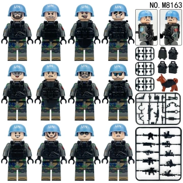 M8163 World Peacekeeping Force Building Block Figu