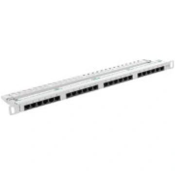 Lanberg Patch panelis 0.5U 19" 24x RJ-45 pelēks (P