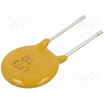 Fuse: PTC polymer; 1.1A; Imax: 40A; THT; Iswitch.m