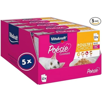 Vitakraft Poésie Classic mitrā kaķu barība, želejv
