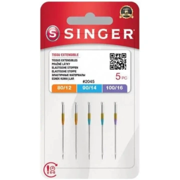 AGHI Singer per Macchina da Cucire - 80/12-90/14-1