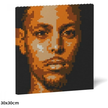 Stephen Curry Brick Painting 01S JEKCA