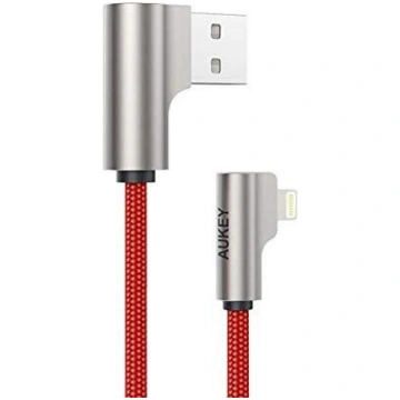 AUKEY CB-AL01 Red OEM Cable Quick Charge Lightning