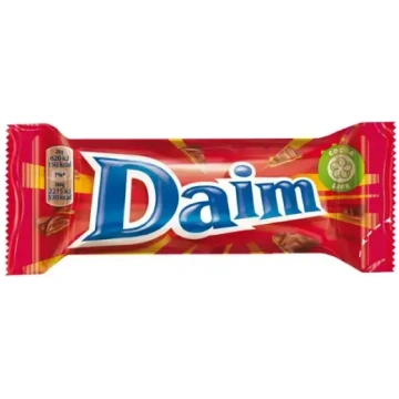 Šokolādes batoniņš DAIM SINGLE, 28 g