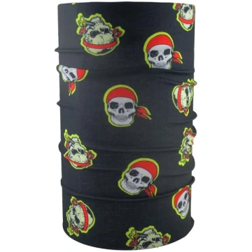 Headloop Multi-Function Black Kids Skull Pirate Tu