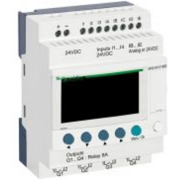compact smart relay, Zelio Logic SR2 SR3, 12 IO, 2