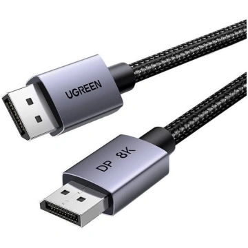 UGREEN DP120 DisplayPort 1.4 8K60Hz 32.4Gbps 3m Bl