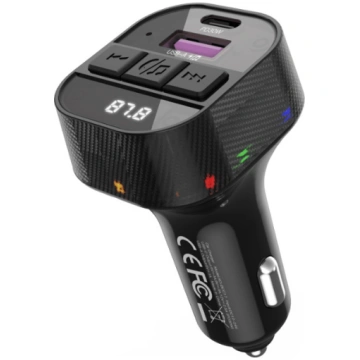 XO BCC17 FM Transmitters Bluetooth MP3 Auto Lādētā
