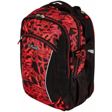 Sporta mugursoma Herlitz Ultimate Graffiti Melna S