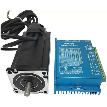 Nema 23 57 mm slēgtas cilpas soļu motora komplekts