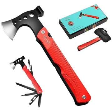 Kempinga piederumi Multitool cirvis Dāvanas: Daudz