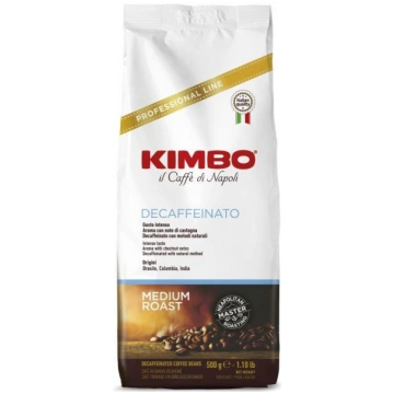 Kafijas pupiņas Kimbo Espresso Decaffeinato 500 G