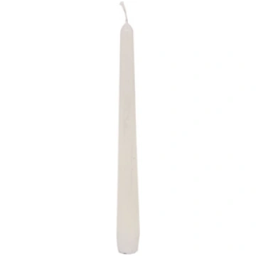 Galda svece 25cm balta 147895 ( 8717847029218 )