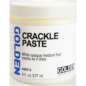 Golden Crackle Paste, Pasta per Effetto Screpolant