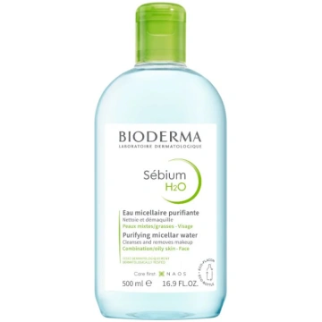 BIODERMA Sébium H2O attīrošais ūdens 500 ml bez pu
