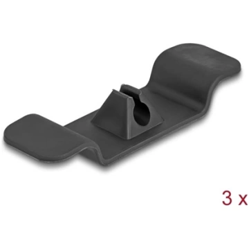 Delock Cable holder Clip self-adhesive set 3 piece