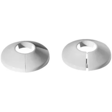 Sienas dekoratīvā rozete 18mm balta