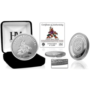 Highland Mint Arizona Coyotes NHL piemiņas monēta 