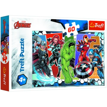 TREFL AVENGERS Puzle, 60 gab | 17357T | 5900511173