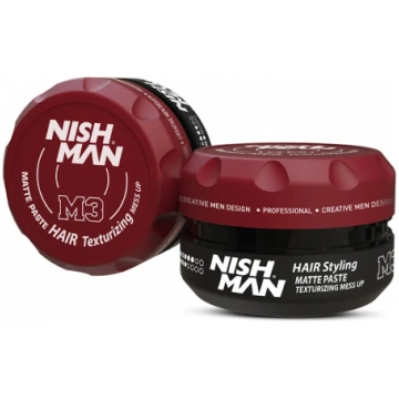 Nishman Matte Mess Up Hair Texturizing Paste M3 Ma