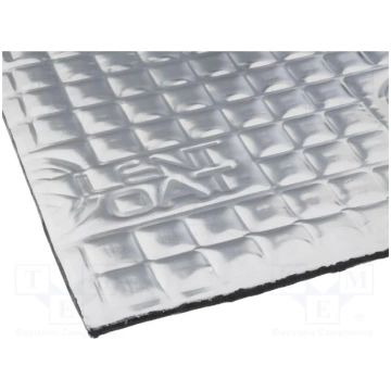 Silent Coat Damping mat, extra/aluminium foil/buty