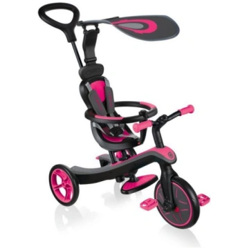 Velosipēdi 4in1 Globber Explorer Trike Fuchsia 632