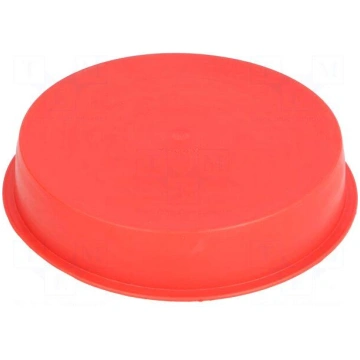 Plugs | Body: red | Out.diam: 128mm | H: 25mm | Ma