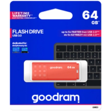 Goodram USB 3.0 64GB Orange (UME3-0640O0R11)