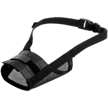 Flamingo Mesh Muzzle uzpurnis maziem suņiem melnā 
