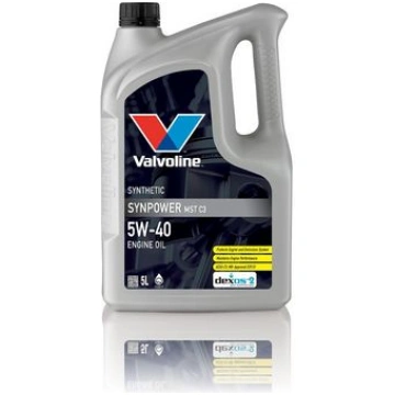 Motoreļļa SYNPOWER 5W40 5L MST C3 DEXOS 2 VALVOLIN