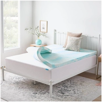 Linenspa Swirl Memory Foam Gel Swirl Memory Foam T