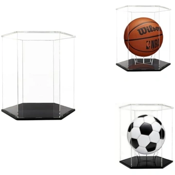 Basketbola ekspozīcijas vitrīna Kolekciju ekspozīc