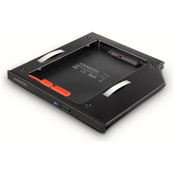 RSS-CD09 2.5" SSD/HDD caddy into DVD slot, 9.5 mm,