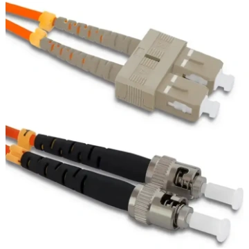 Qoltec Patchcord fiber optic SC/UPC - ST/UPC | Mul