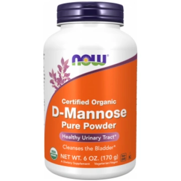 D-Mannose pure powder Now Foods 170 g