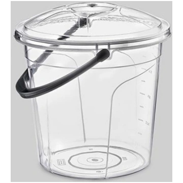 Spainis plastmasas caurspīdīgs 20l Polytime