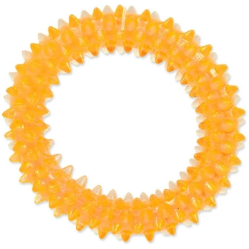 Dog Fantasy Toy Puppy Ring Orange termoplastiskās 