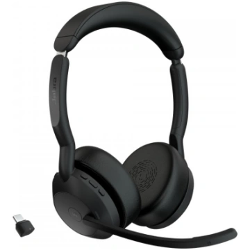 Jabra Evolve2 55 Austiņas Bezvadu Birojs / zvanu c