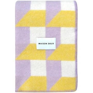 Maison Deux - Cubics Blanket - izmērs 130X 200CM