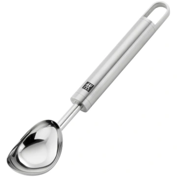 Saldējuma karote, nerūsējošais tērauds, 21.2 cm >
