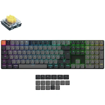 Keychron K5 Version 2 QMK bezvadu mehāniskā tastat