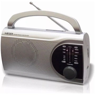 Portatīvā radio Haeger PR-BIB.004B Digitālais tune