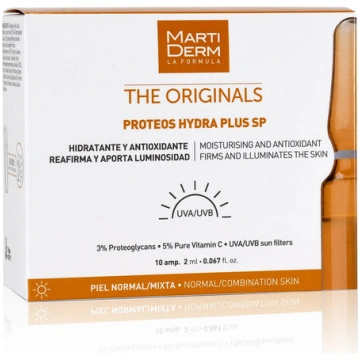 Martiderm Proteos Hydra Plus SPF 10 Ampoules mitri