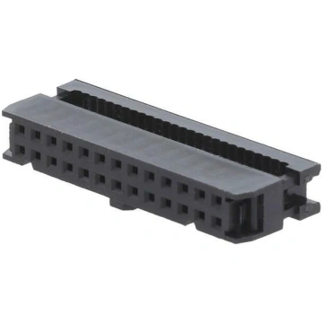 Connector: IDC; plug; female; PIN: 26; IDC; for ri