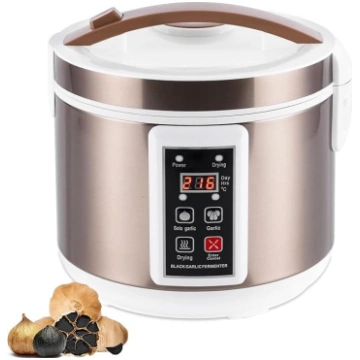 YUCHENGTECH 6L melns ķiploku fermentators Automāti