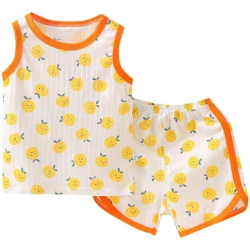 Tracksuit Kids Summer Cute Printed Set Casual Kids