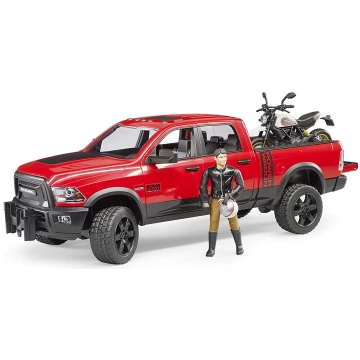 Bruder Dodge Ram 2500 Power Vagons Ar Piekabi I Mo